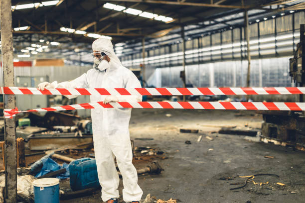 Professional Odor Removal technician working in Solvang, CA